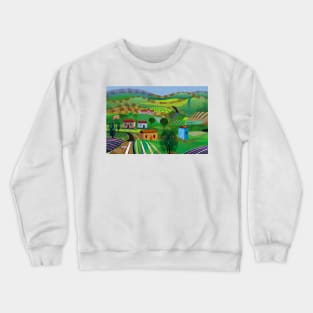 Santa Barbara Wine and Cheese Crewneck Sweatshirt